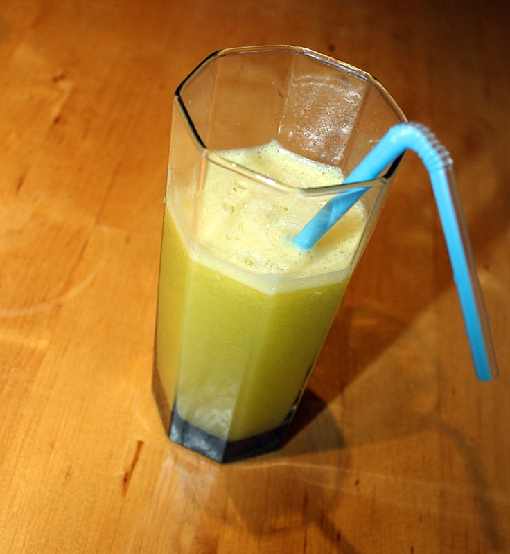 Apfel-Orangen-Ingwer Saft
