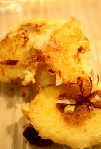 gebratene Kartoffelkl&ouml;&szlig;e