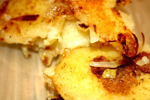 gebratene Kartoffelkl&ouml;&szlig;e