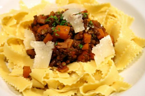 Linsenbolognese