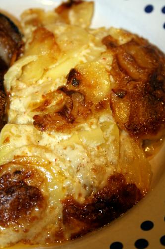 scharfes Kartoffelgratin